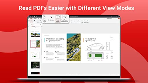 PDF Extra Lifetime - Professional PDF Editor – Edit, Protect, Annotate, Fill and Sign PDFs - 1 Windows PC/ 1 User / Lifetime license