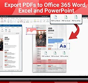 PDF Extra Lifetime - Professional PDF Editor – Edit, Protect, Annotate, Fill and Sign PDFs - 1 Windows PC/ 1 User / Lifetime license