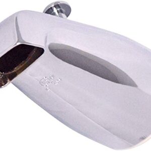 Tub Spout with Push and Pull Diverter, 3/4 inch to 1/2 inch IPS Face Bushing, 5-1/4 inch Length, Chrome Finish