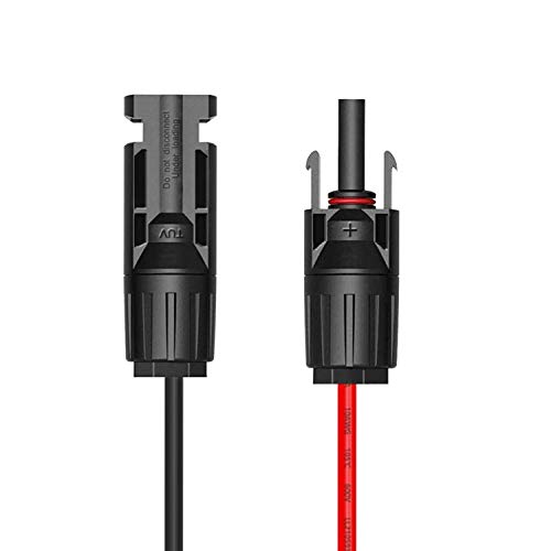 AJDPOI Solar to SAE Connectors Adapter 10AWG Cable Connector with SAE to SAE Polarity Reverse Connectors for RV Solar Panels