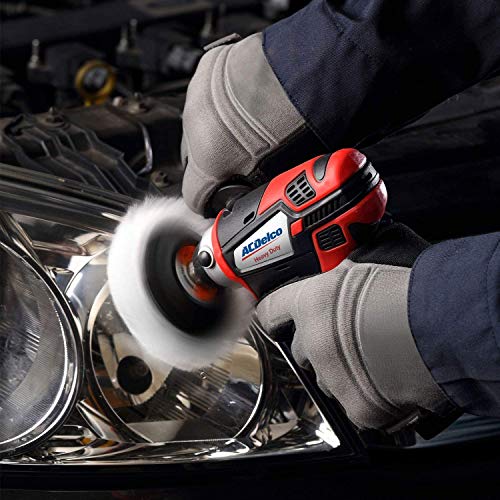 ACDelco G12 Series 3-Tool Combo, 3/8" Brushless Ratchet Wrench & 2-speed Polisher & 3/8" Impact Wrench, 2-battery, ARW1208-K13