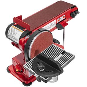 xtremepowerus 4" x 36" belt sander 6" disc polisher grinder sanders for woodworking belt sander deck sander