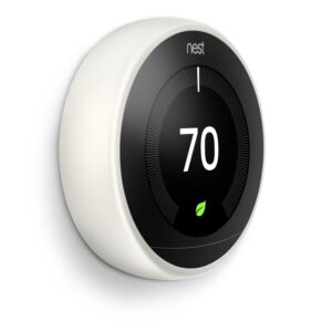 Nest Learning Thermostat (3rd Generation) with Nest Temperature Sensor (T5000SF) (White)