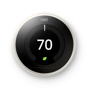 Nest Learning Thermostat (3rd Generation) with Nest Temperature Sensor (T5000SF) (White)