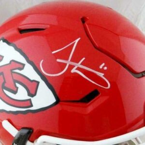 Tyreek Hill Signed F/S Kansas City Chiefs SpeedFlex Helmet - JSA W Auth *White - Autographed NFL Helmets