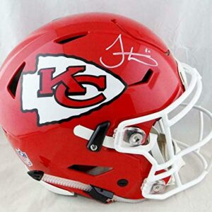 Tyreek Hill Signed F/S Kansas City Chiefs SpeedFlex Helmet - JSA W Auth *White - Autographed NFL Helmets