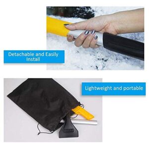 Ritanish Car Snow Brush and Ice Scraper 2 in 1 Snow Remover New Detachable Snow Shovel Clean Tools for Car Truck SUV Windshield