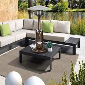 BALI OUTDOORS Portable Patio Heater, Outdoor Propane Table Top Heater, Bronze