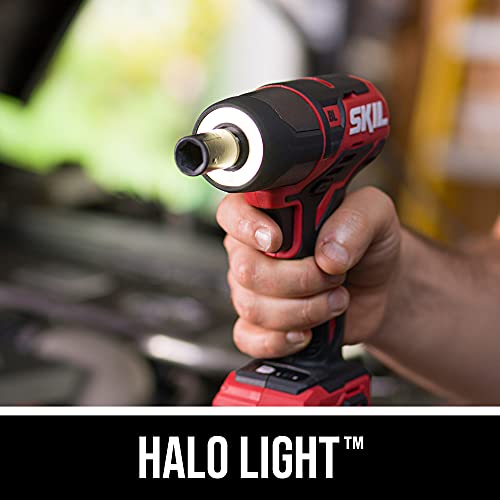 EGO POWER+ SKIL PWR CORE 12 Brushless 12V 3/8 Inch Impact Wrench, Includes 2.0Ah Lithium Battery and PWR JUMP Charger - IW5744-10