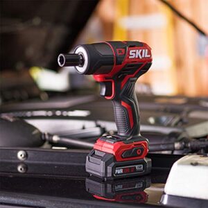 EGO POWER+ SKIL PWR CORE 12 Brushless 12V 3/8 Inch Impact Wrench, Includes 2.0Ah Lithium Battery and PWR JUMP Charger - IW5744-10