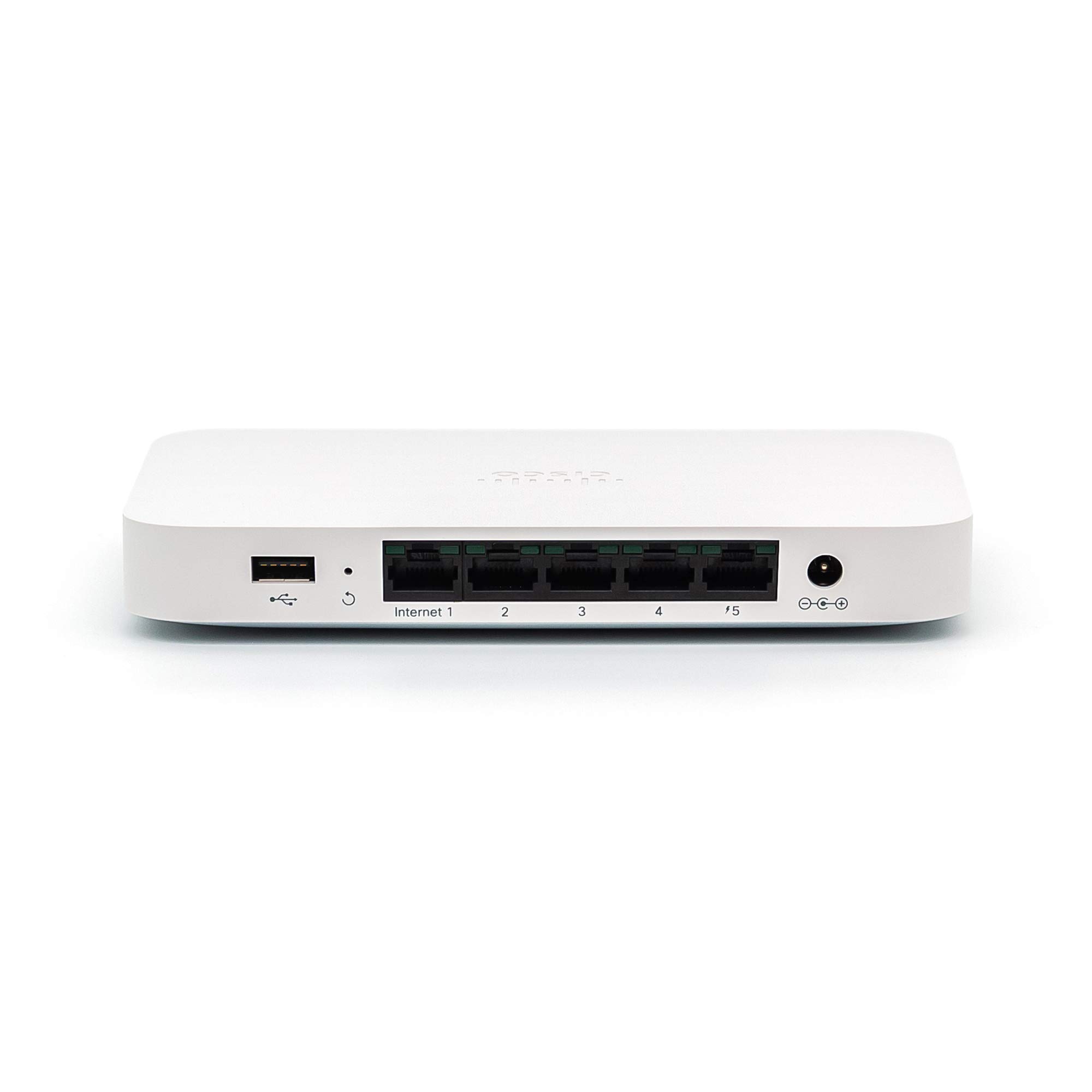 Meraki Go Ethernet Router Firewall | Cloud Managed | 5 Ports | Cisco [GX20-HW-US]
