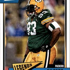 2018 Classics Football #132 Gilbert Brown Green Bay Packers Legend Panini NFL Card