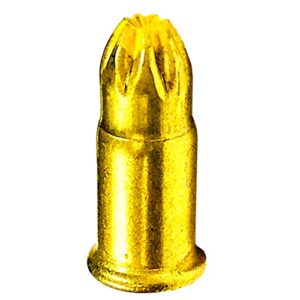 0.22 Caliber Yellow Single Shot Powder Loads, Cartridges/Powder Loads for Powder Actuated Tools Power Fasteners Power Loads (100-Count)