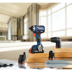 BOSCH GSR18V-535FCB15 18V Drill/Driver with 5-In-1 Flexiclick® System and (1) CORE18V® 4 Ah Advanced Power Battery