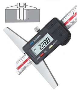 gltl general tools depth gauge vernier caliper,0-6"/150mm,0-8"/200mm,0-12"/300mm (digital 0-200mm)