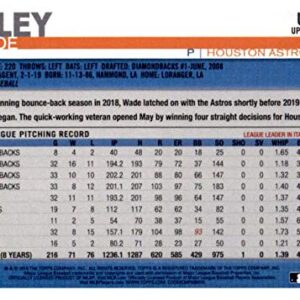 2019 Topps Update #US273 Wade Miley Houston Astros Baseball Card