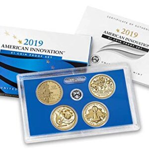 2019 S American Innovation Dollar Proof Set GEM Proof US Mint