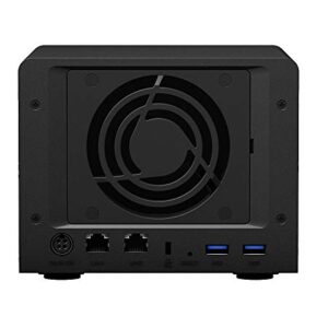 Synology DiskStation DS620slim iSCSI NAS Server with Intel Celeron Up to 2.5GHz CPU, 6GB Memory, 4TB (2 x 2TB) SSD Storage, DSM Operating System