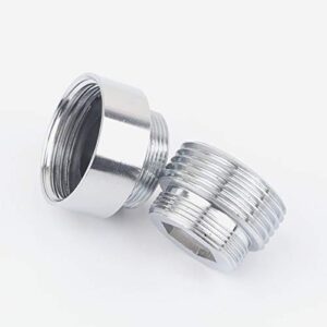 1pc Stainless Steel 3/4" Female Thread to M22 Connector for Faucet Fittings Tap Adapter Water Gun Water Purifier Accessory (F)