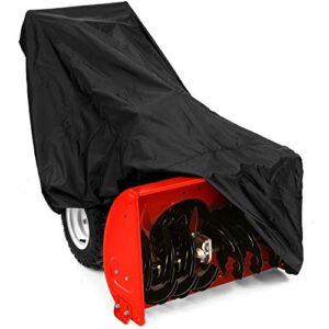 neh premium waterproof snow blower cover - (47" x 30" x 37") - superior all weather protection storage cover - black