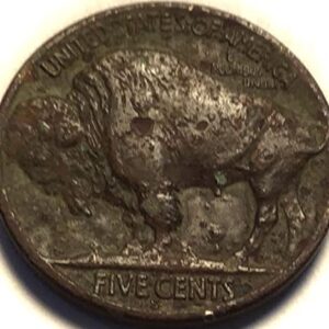 1921 S Buffalo Indian 5 Cents Nickel Seller Very Good