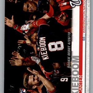 2019 Topps Update (Series 3) #US208 Carter Kieboom Washington Nationals RC Rookie Official Baseball Trading Card