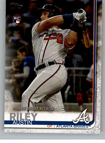 2019 Topps Update (Series 3) #US252 Austin Riley Atlanta Braves RC Rookie Official Baseball Trading Card