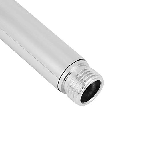 4inch Shower Extension Tube Stainless Steel Round Pipe Handheld Shower Unit for Bathroom Accessory