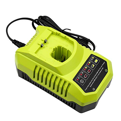 P117 Dual Charger Replacement for Ryobi 18V Battery Charger 12V 14.4V 18V Li-ion & Ni-cad Ni-Mh Battery Charger for Plus Battery P100 P102 P103 P105 P107 P108