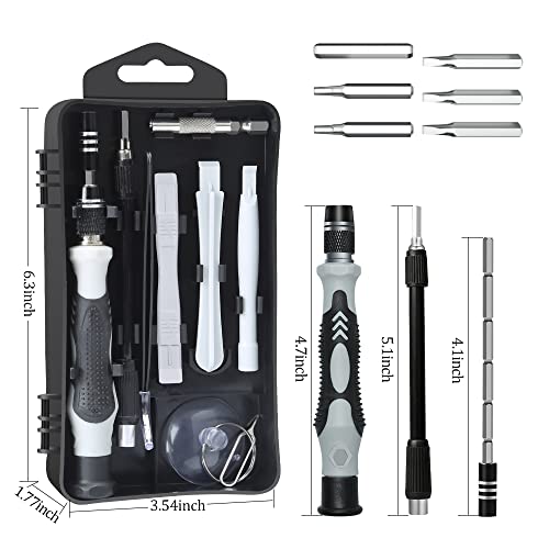 Precision Screwdriver Set, Lifegoo 122pcs Magnetic Repair Tool Kit for iPhone Series/Mac/iPad/Tablet/Laptop/Xbox Series/PS3/PS4/Nintendo Switch/Eyeglasses/Watch/Cellphone/PC/Camera/Electronic