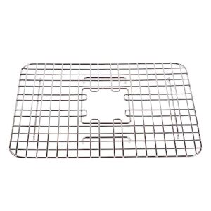 sinksense venturi 19.5" x 14" kitchen sink bottom grid, stainless steel