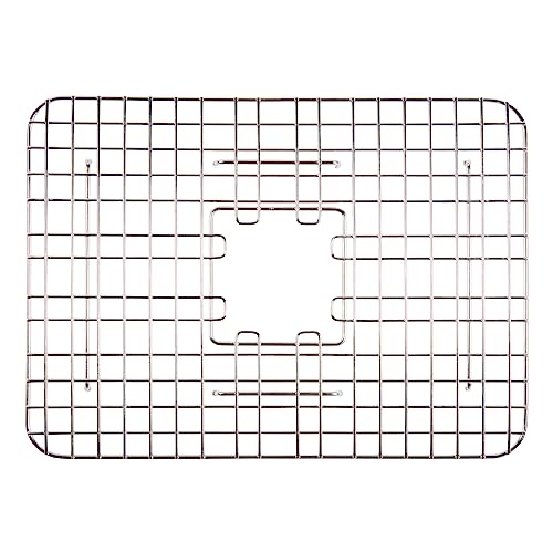 SinkSense Venturi 19.5" x 14" Kitchen Sink Bottom Grid, Stainless Steel