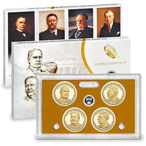 2013 s presidential 4 coin proof set with box and coa proof