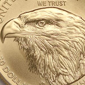 1986 - Present (Random Year) 1 oz American Gold Eagle Coin Gem Uncirculated (Type 1 or Type 2) GEMUNC $50 PCGS
