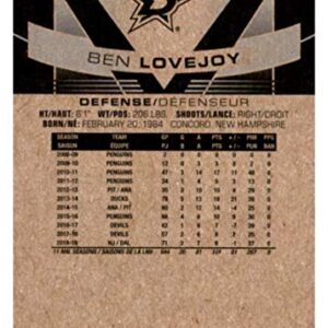 2019-20 O-Pee-Chee #388 Ben Lovejoy Dallas Stars NHL Hockey Trading Card