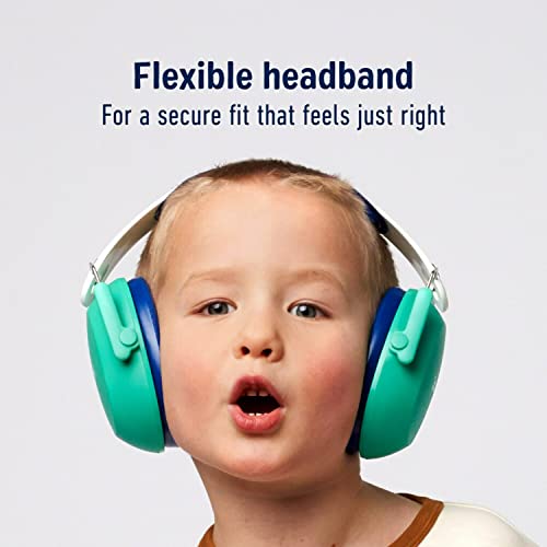 3M Kids Hearing Protection, Hearing Protection for Children with Adjustable Headband, 22dB Noise Reduction Rating, Green