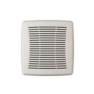 broan-nutone fgr101s replacement square bathroom ventilation exhaust fan grille cover, white