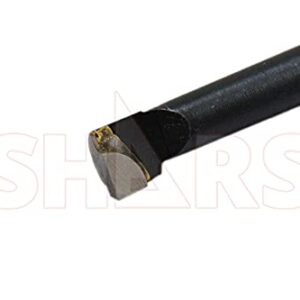 Shars 3/4" C6 Carbide Tipped Boring Bar 12 Pcs Set, 3/4" Shank 404-7146 P{
