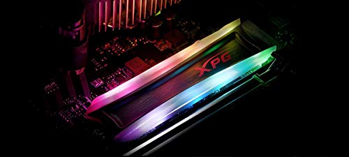 XPG S40G 2TB RGB 3D NAND PCIe Gen3x4 NVMe 1.3 M.2 2280 Internal SSD (AS40G-2TT-C)