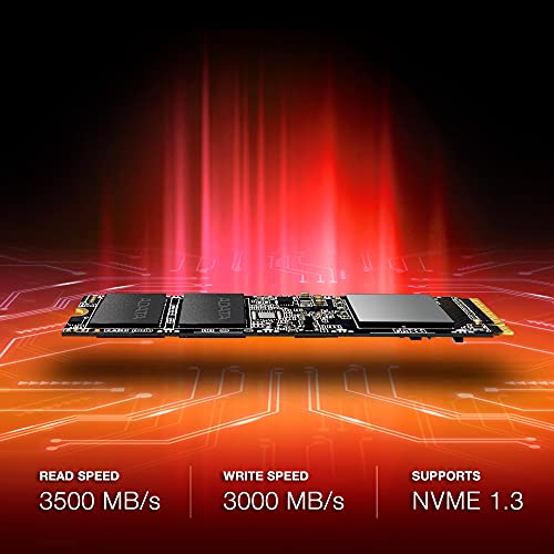 XPG SX8100 2TB 3D NAND NVMe Gen3x4 PCIe M.2 2280 Solid State Drive R/W 3500/3000MB/s SSD (ASX8100NP-2TT-C)