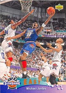 1992-93 upper deck #425 michael jordan - chicago bulls nba basketball card nm-mt