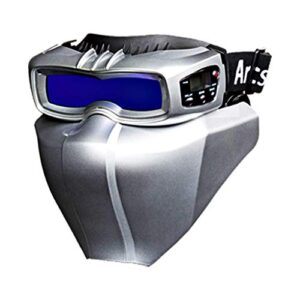 servore auto shade darkening welding goggle arcshield 2 the world's first auto-darkening protect mask (arcshield 2 silver)