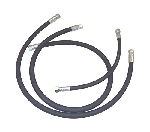 Professional Parts Warehouse - Western Prodigy Hose Kit - Fleet Flex - Aftermarket Contains: (1) 1/4" x 16" Hose w/FJIC Ends, (1) 3/8" x 36" Hose w/FJIC Ends, (1) 3/8" x 42" Hose w/FJIC Ends