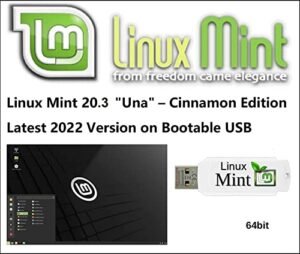 linux mint 20.3 new latest version for 2022 usb - 64bit