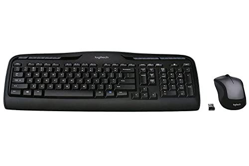 Logitech MK335 Wireless Keyboard and Mouse Combo (Renewed)