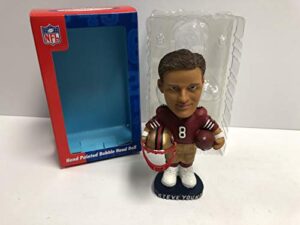 steve young #8 san francisco 49ers legendary quarterback bobblehead nfl bobble agp