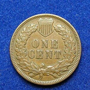 1897 No Mint Mark U.S. Indian Head Cent Full LIBERTY - Full Rim - Excellent Coin - Seller Grades Fine to XF