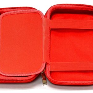 Navitech Red Premium Travel Hard Carry Case Cover Sleeve Compatible with The VTech KidiBuzz G2