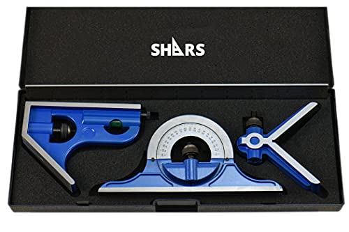 Shars 12" 4R Graduation Combination Square Set 303-6101 P}