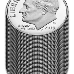 2019 S Roosevelt Dime Roll of 40 .999 Silver Roosevelt Dimes Proofs PF-1